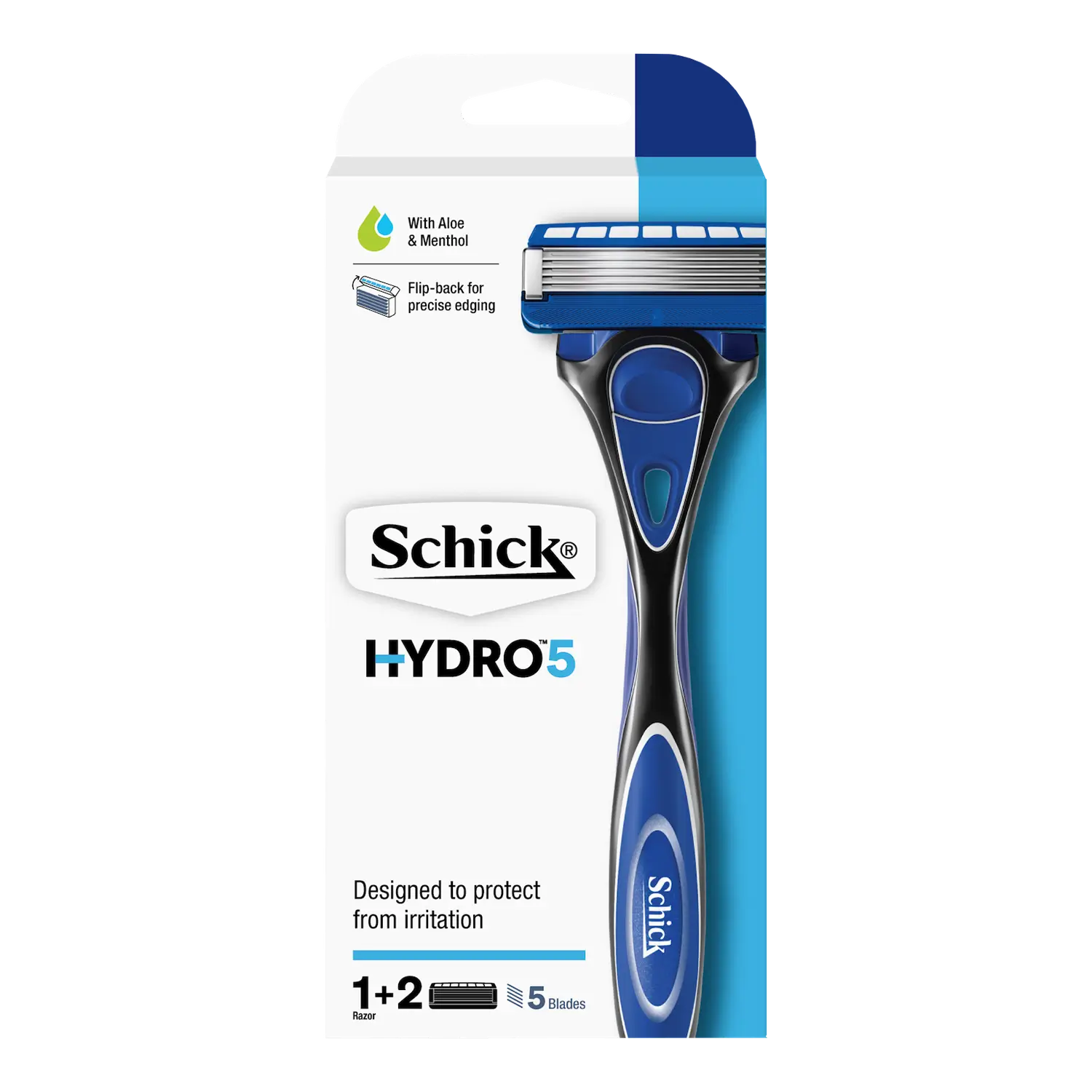 Hydro 5 Men's Razor Handle + 2 Cartridges