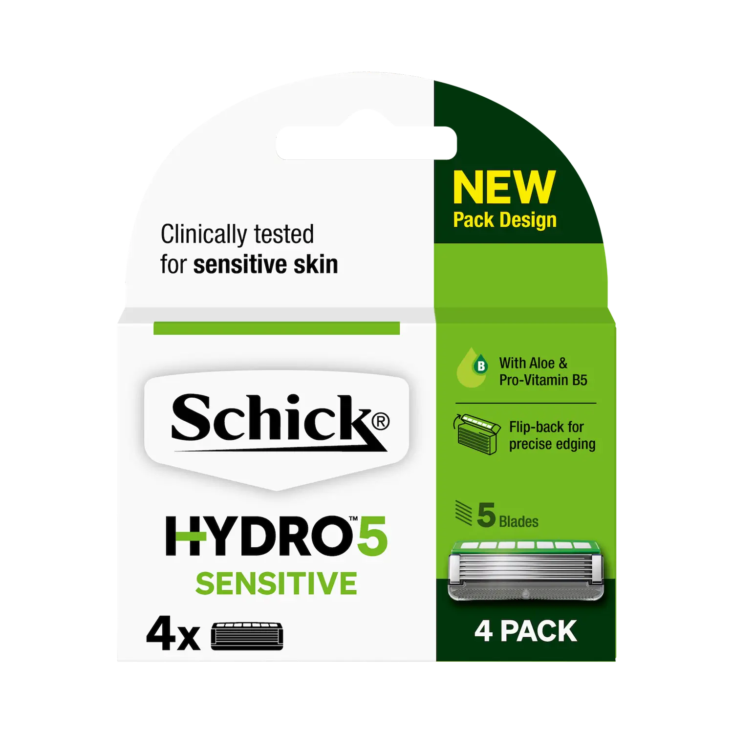Hydro 5 Sensitive Men's Razor Blade Refills 4pk