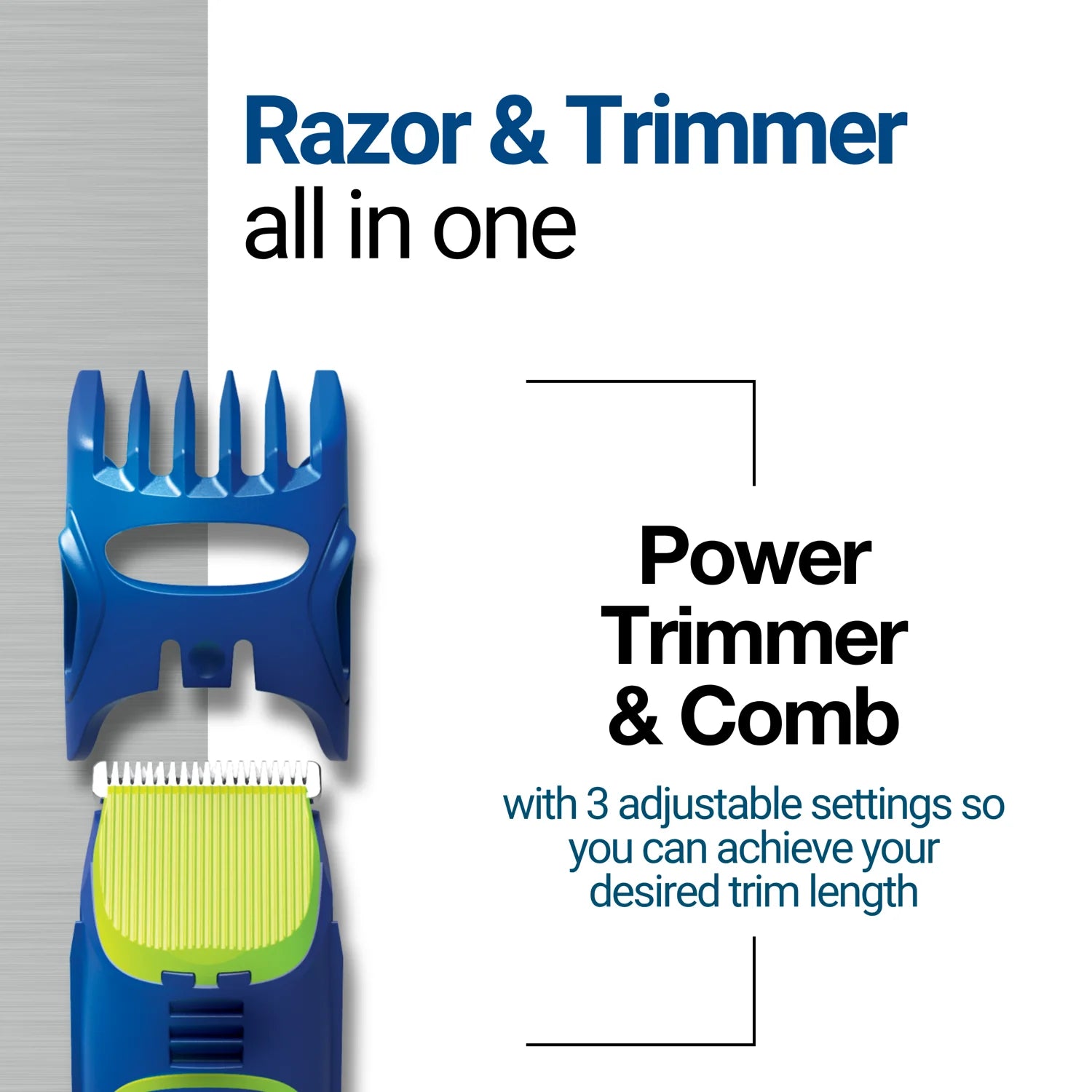 Styling Mate Face & Body Groomer Handle + 1 Cartridge
