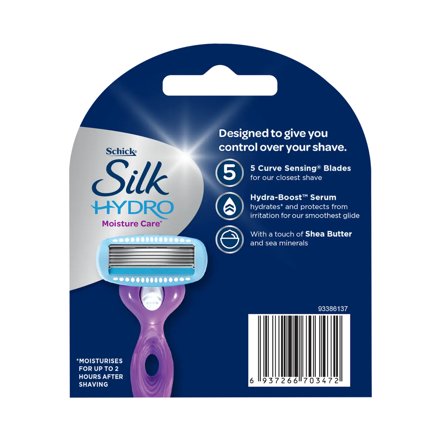 Silk Hydro Moisture Care Razor Refills 8pk