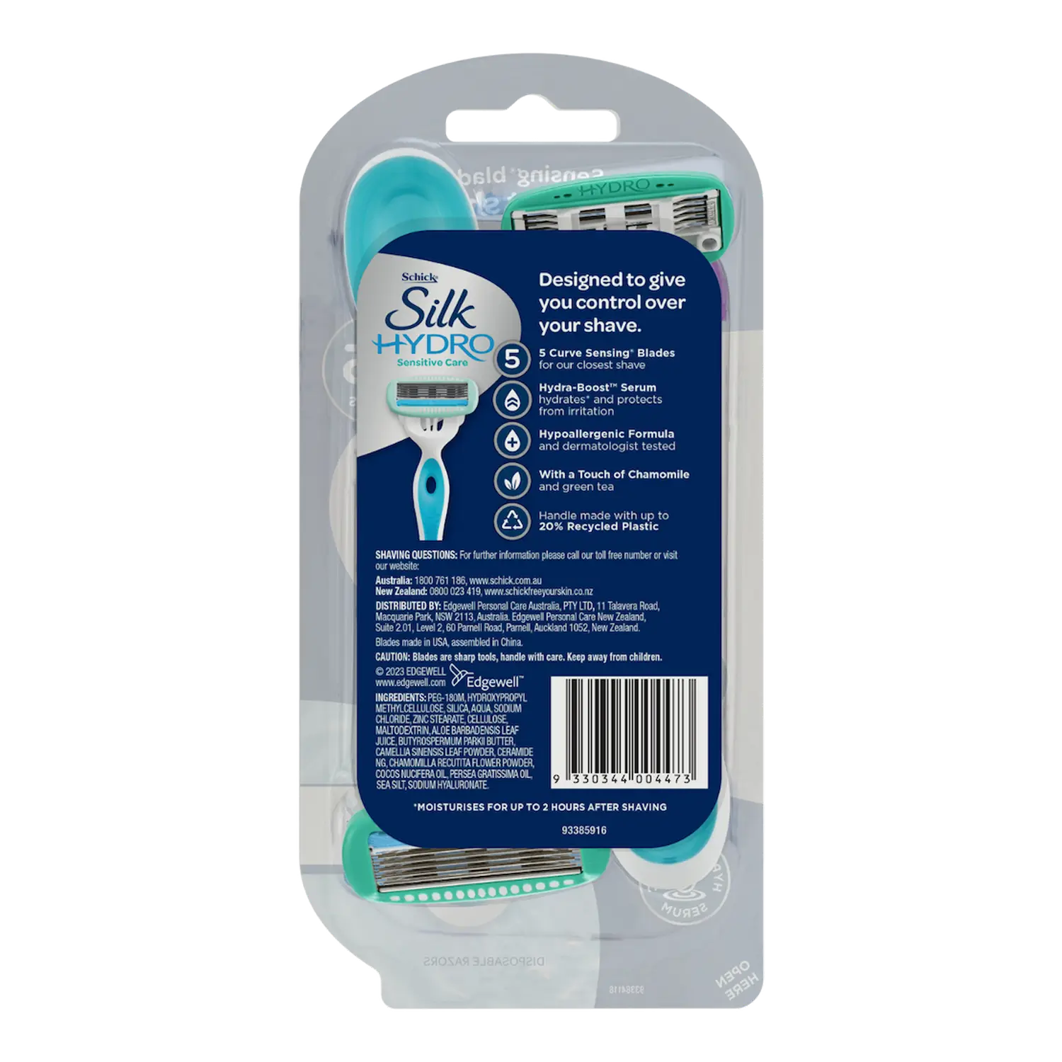 Silk Hydro Sensitive Care Disposable Razors 2pk