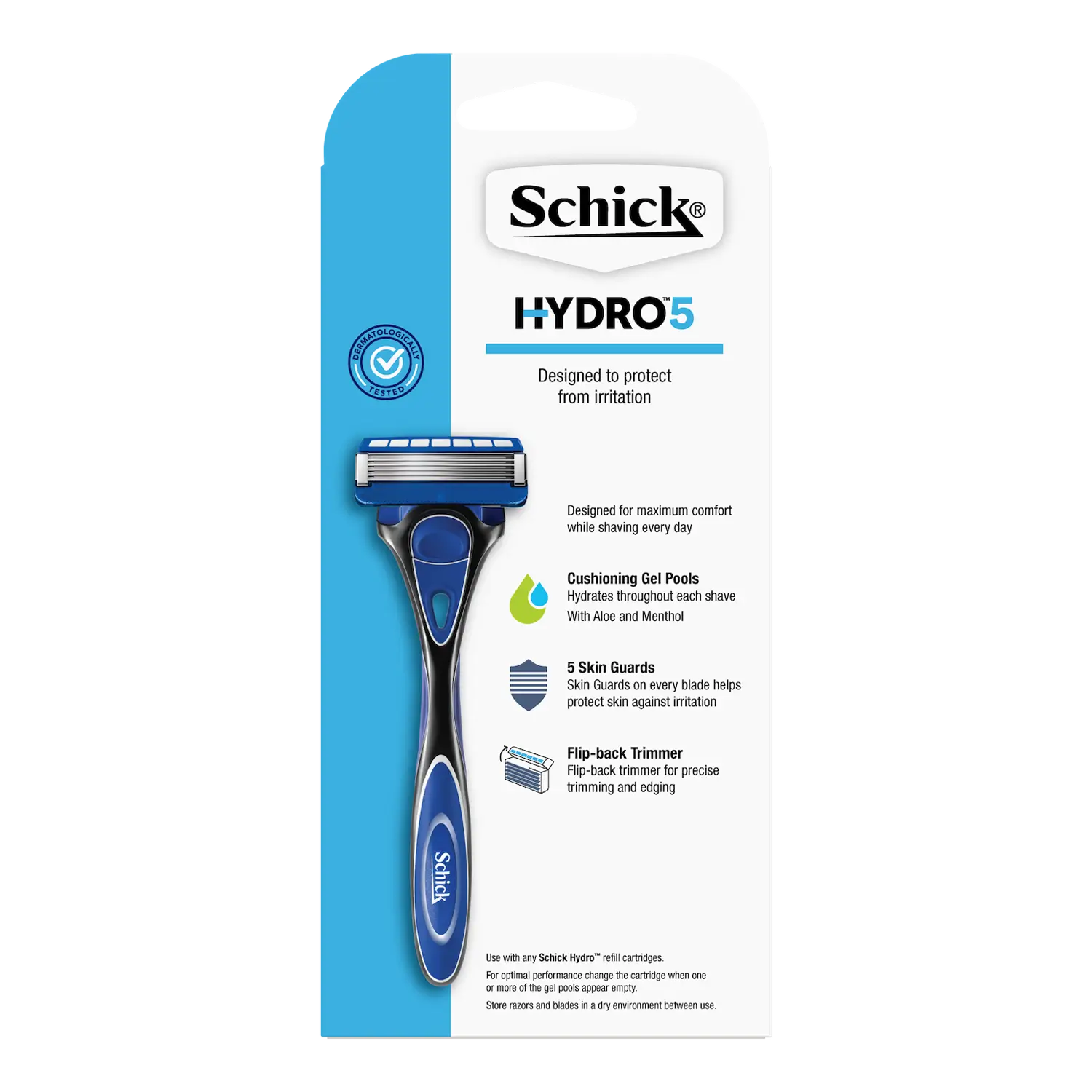 Hydro 5 Men's Razor Handle + 2 Cartridges