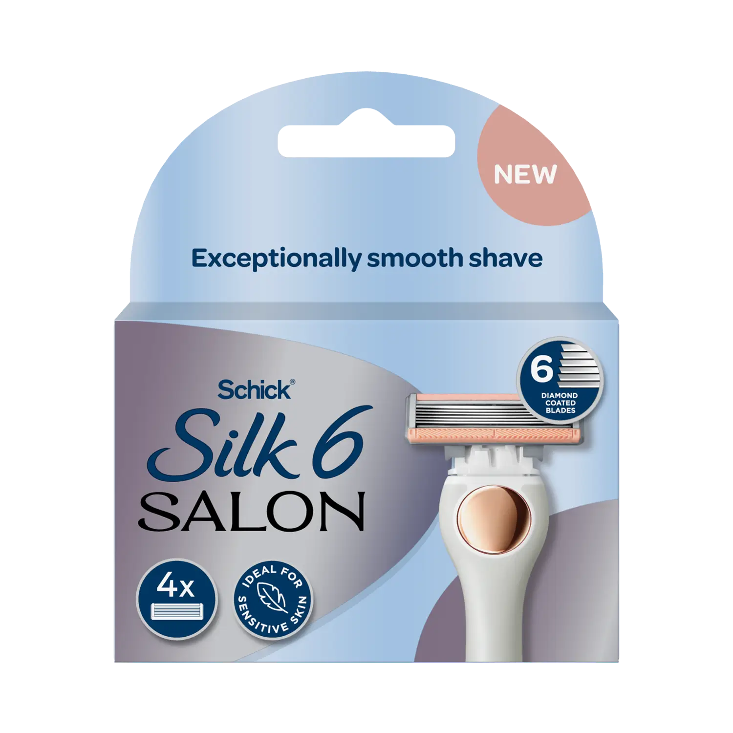 Silk Salon 6 Razor Refills 4pk