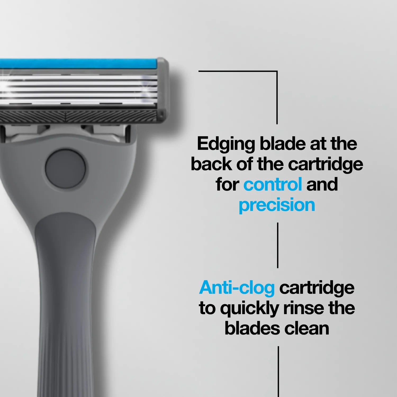 Speed 5 Men's Razor Grey Handle + 1 Cartridge